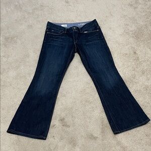 GAP Women's Dark Blue Flare Jeans
